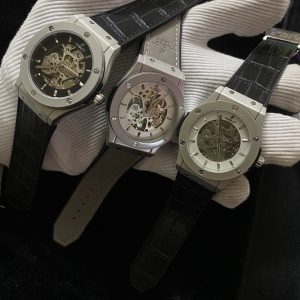 Hublot Skeleton Classic Fusion‑Style Automatic Watch – Luxury Open Dial