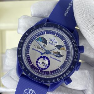MoonSwatch Mission to the Moonphase Style Watch – Snoopy Edition (Sweeping Quartz)