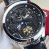 Patek Philippe Dragon Style Open-Heart Automatic Watch – Premium Leather Edition